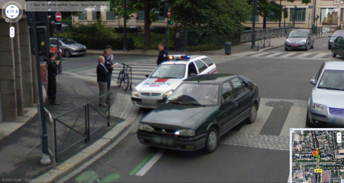 Google Street View à Rennes