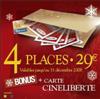 Pub de l'offre de noël chez Cineville Affiche, Cineville pour l'offre de Noël