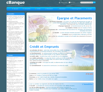 nouveau design de Cbanque
