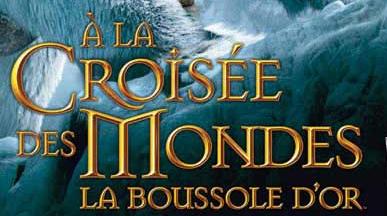 Affiche A la croisée des mondes : la boussole d'or Logo A la croisée des mondes : la boussole d'or
