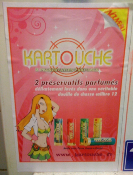 Pub préservatifs Kartouche