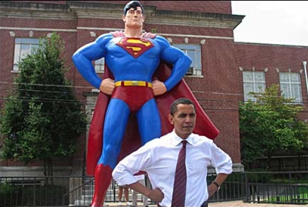 Obama VS Superman