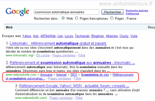 Sitelinks Breadcrumbs Forum