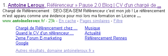 sitelinks antoine